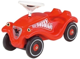 800056053 - BIG Bobby Car Classic Set - Fahrzeug, Flüsterräder und Schuhschoner - 1
