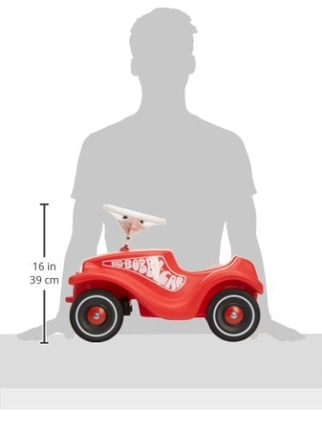 BIG Spielwarenfabrik BIG 800001303 - Bobby-Car-Classic, rot - 10