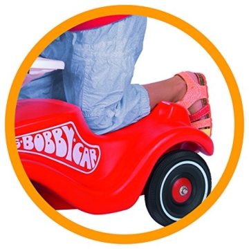 BIG Spielwarenfabrik BIG 800001303 - Bobby-Car-Classic, rot - 8