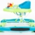Fillikid Gehfrei Lauflernwagen 3in1 Exclusiv | Lauflernhilfe mit Spielbrett | Laufwagen mit Schaukel-Funktion | Babyschaukel 3 fach höhenverstellbar | Baby Walker mit Activity Center, Design:türkis/grün - 5