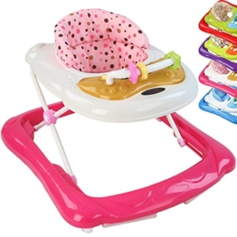 Infantastic Babywalker Lauflernhilfe Lauflernwagen Gehhilfe, inkl. Konsole mit Kindermelodien - 1