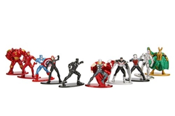 Jazwares - 98977 - Metal Figs - Marvel Figuren, 10-er Packung - 3