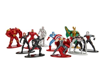 Jazwares - 98977 - Metal Figs - Marvel Figuren, 10-er Packung - 4