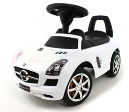 Mercedes-Benz SLS AMG Rutschauto Rutscher Bobby Car Kinderfahrzeug Kinderauto Lizenz NEU&OVP (weiß) - 1